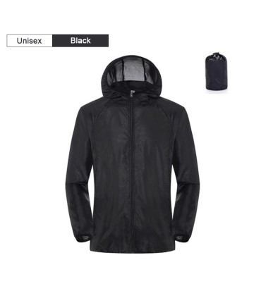 LNGXO Wasserdichte Wanderjacke, Unisex, Herren, Damen, Camping, Angeln, Reisen, Laufen