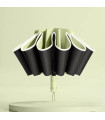 Fully automatic inverted folding umbrella for men and women, with reflective band.