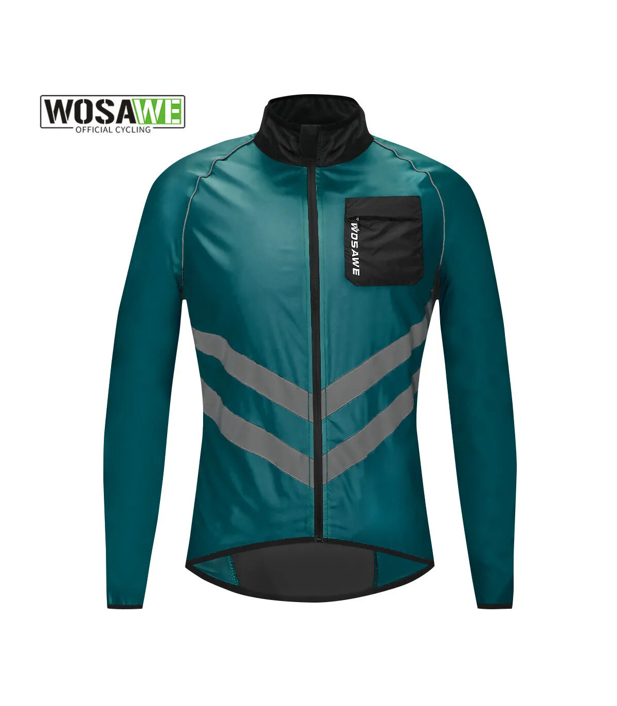 WOSAWE veste de cyclisme coupe-vent maillot de vélo vtt Sport de plein air coupe-vent de cyclis
