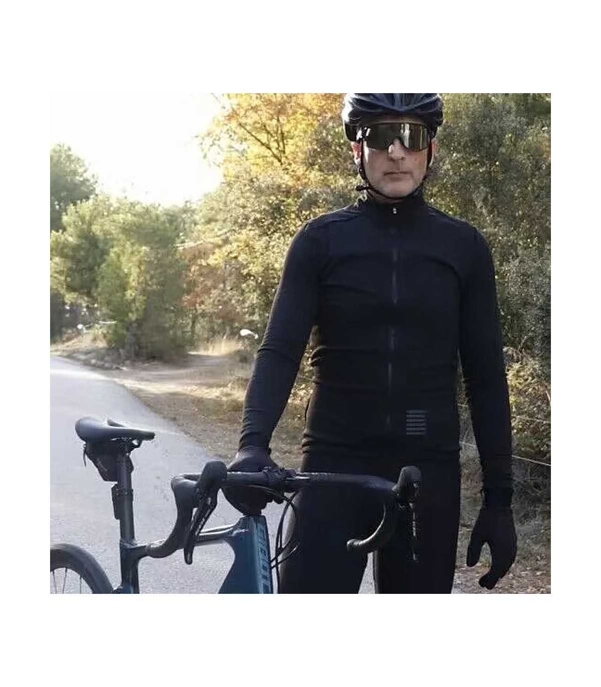 YKYWBIKE veste d\'hiver polaire thermique hommes veste de cyclisme à manches longues cyclisme vé
