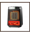 Portable 1500W electric hot air fan heater with thermostat for the office
