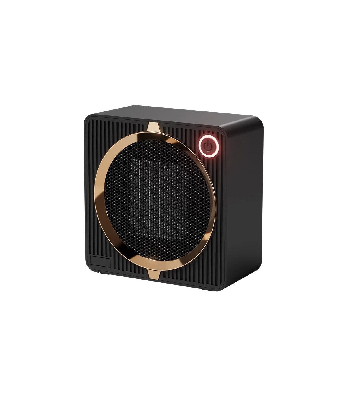 [Black EU] Chauffage électrique portatif de bureau à domicile MSS-souffleur d\'air chaud intelli