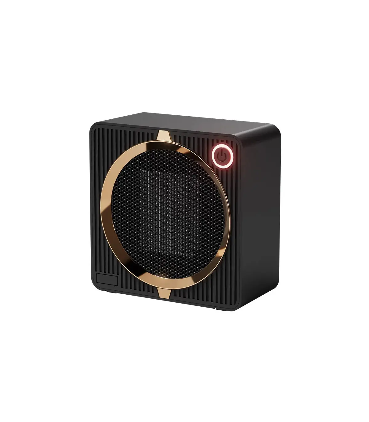 [Black EU] Chauffage électrique portatif de bureau à domicile MSS-souffleur d\'air chaud intelli