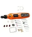 [Orange-24ps] JANGKLIFE USB Kit kabelloses Drehwerkzeug Holzgravurstift DIY