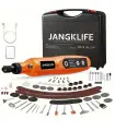 [Orange-115 Stück] JANGKLIFE USB Kit kabelloser Drehwerkzeug-Stift für Holzgravur DIY