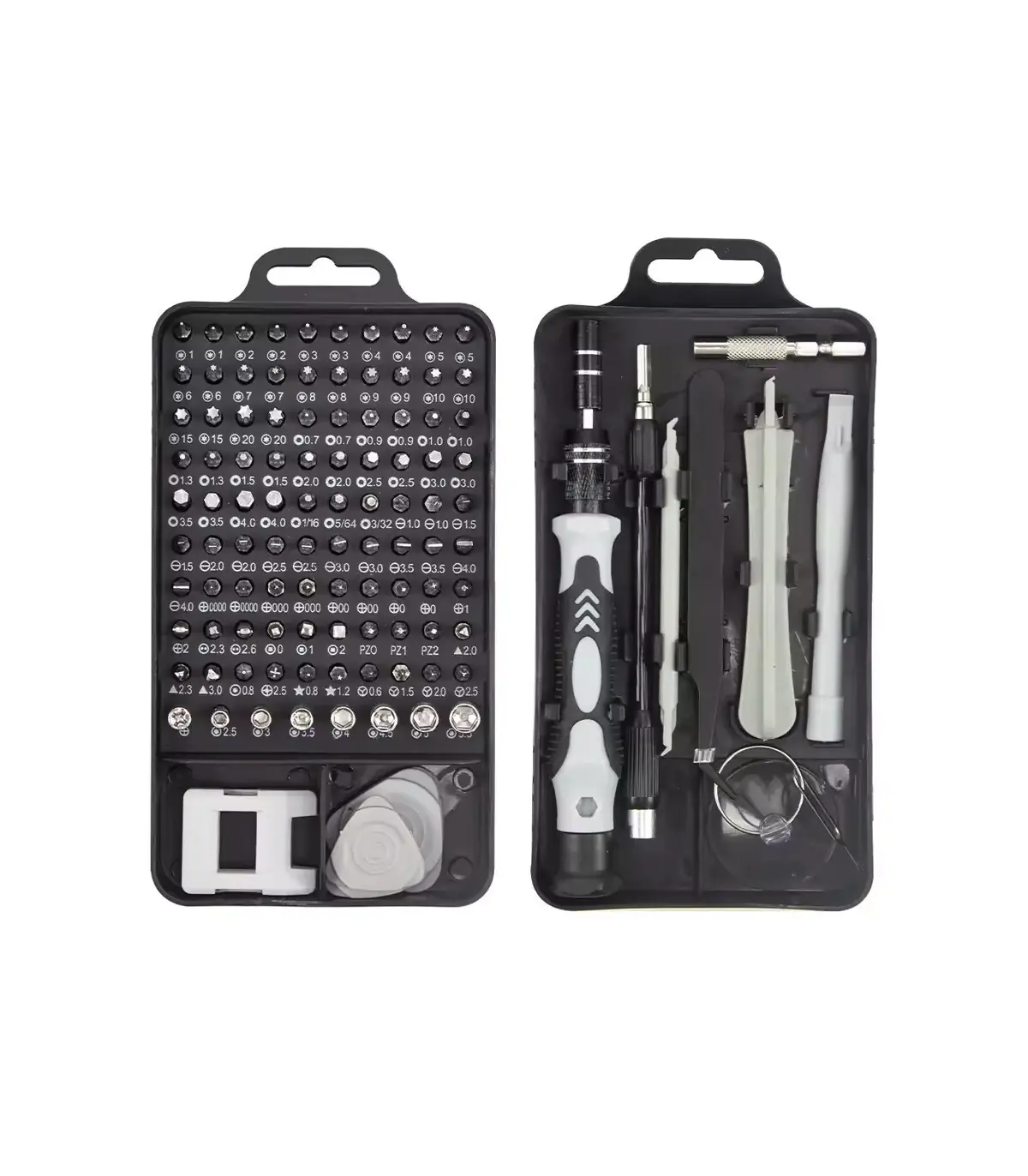 Jeu de tournevis de précision 115 en 1, Kit d\'outils de réparation magnétiques multifonctionnel