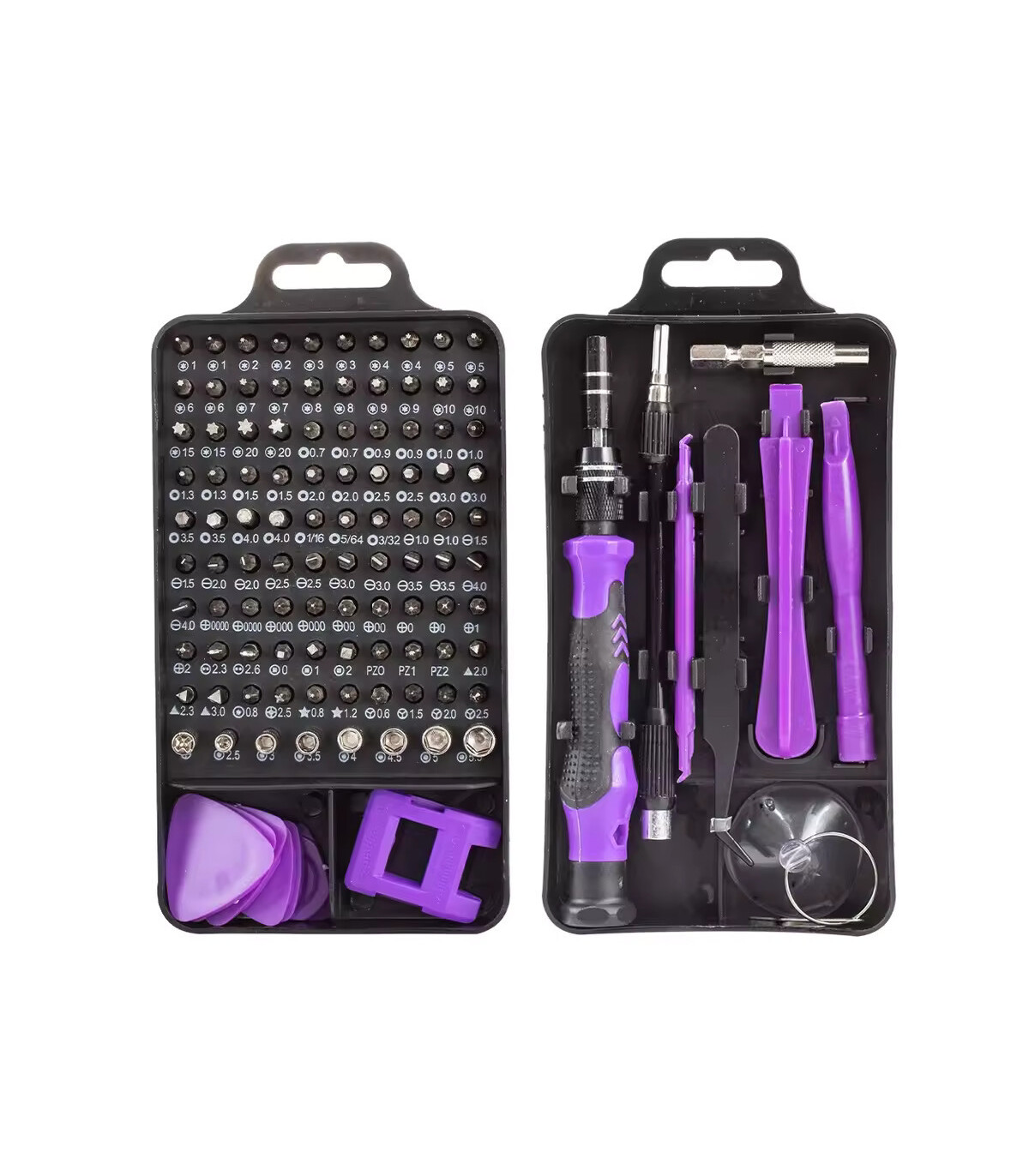 Jeu de tournevis de précision 115 en 1, Kit d\'outils de réparation magnétiques multifonctionnel