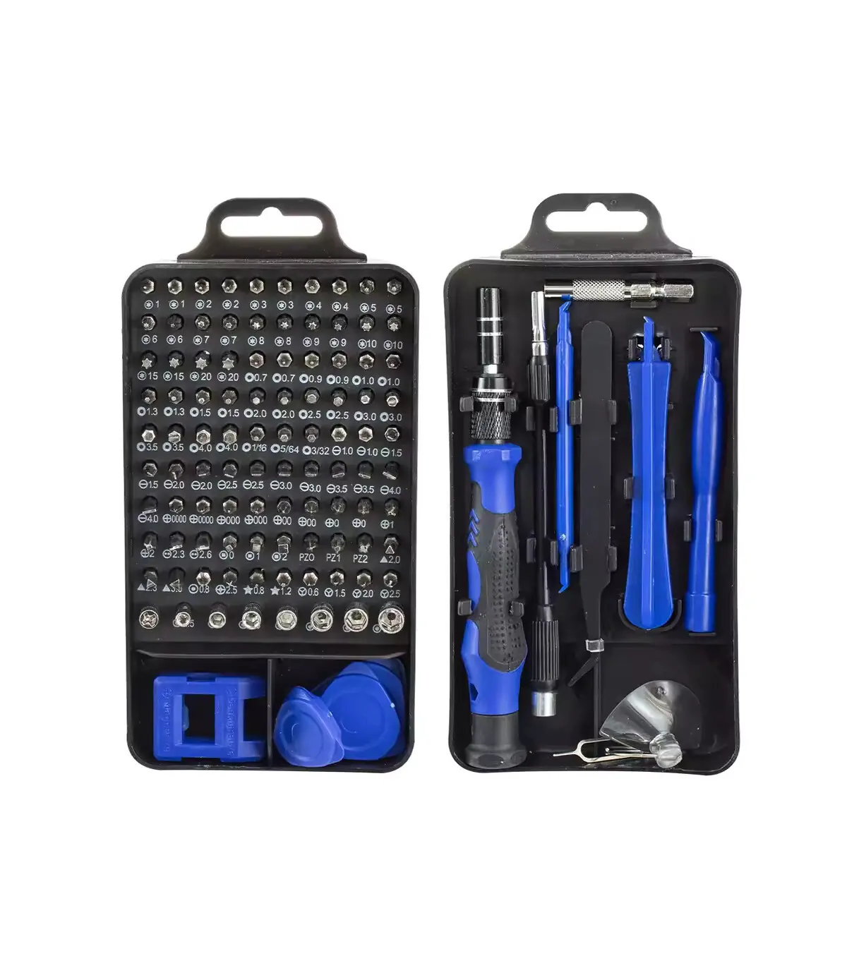 Jeu de tournevis de précision 115 en 1, Kit d\'outils de réparation magnétiques multifonctionnel