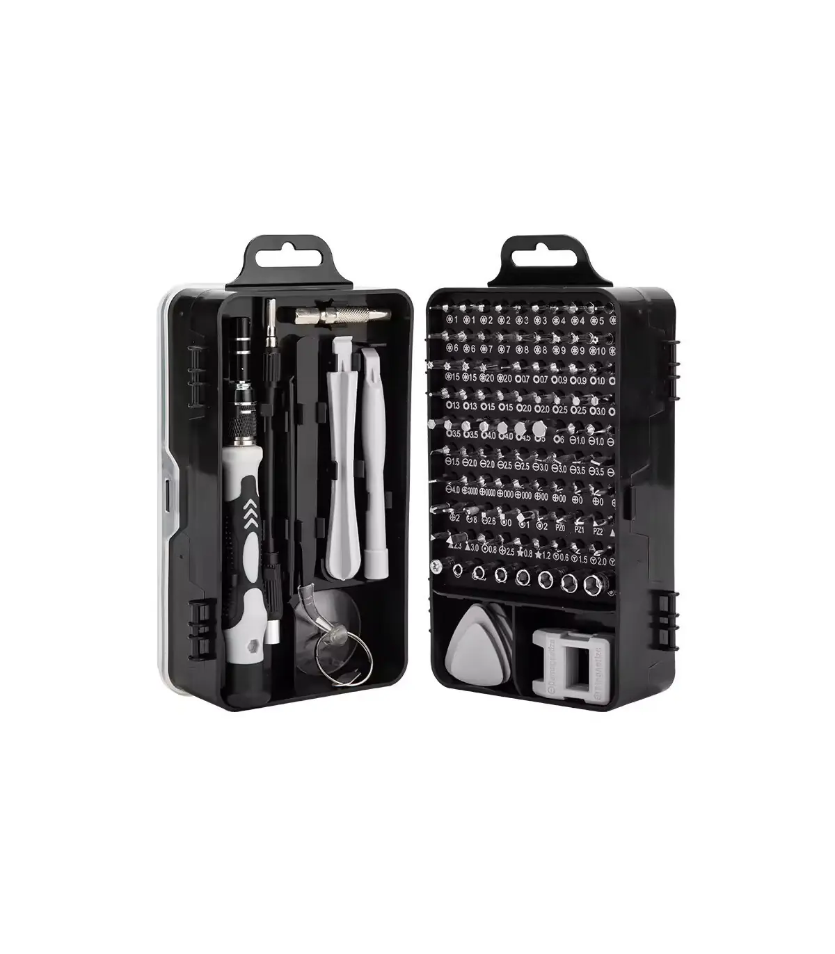 Jeu de tournevis de précision 115 en 1, Kit d\'outils de réparation magnétiques multifonctionnel