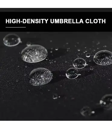 [Black] Parapluie à double couche entièrement automatique, coupe-vent