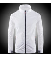 [4XL A209-2087-white] Men's sun protection clothing, ultra-thin, breathable, made of silk