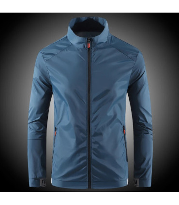 [XXL A209-2087-lan] Vêtements de protection solaire pour hommes, ultra-fin, respirant, en soie 