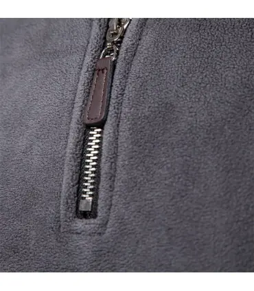 [EUR M 65-75kg HD08-Brown] AIOPESON marque qualité épaissir chaud polaire veste pour hommes fer