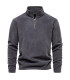 [EUR L 75-85kg HD08-Beige] AIOPESON marque qualité épaissir chaud polaire veste pour hommes fer