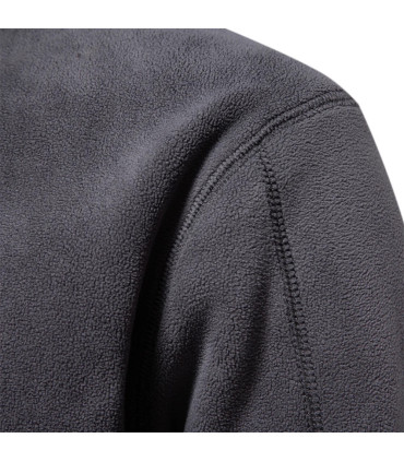 [EUR XL 85-95kg HD08-LightBlue] AIOPESON marque qualité épaissir chaud polaire veste pour homme