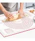 [1pc 50 60cm] Polymères de pâte à pétrir en silicone, gadgets de cuisson pour pizza et gâteau, 