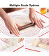 [1pc 40 60cm] Polymères de pâte à pétrir en silicone, gadgets de cuisson pour pizza et gâteau, 