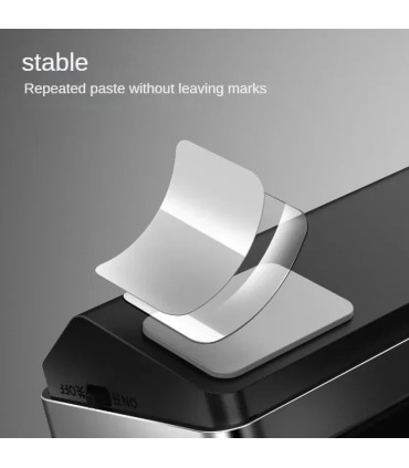 [Black] Plaque d\'immatriculation de téléphone solaire pour voiture, éclairage Led, carte de sta