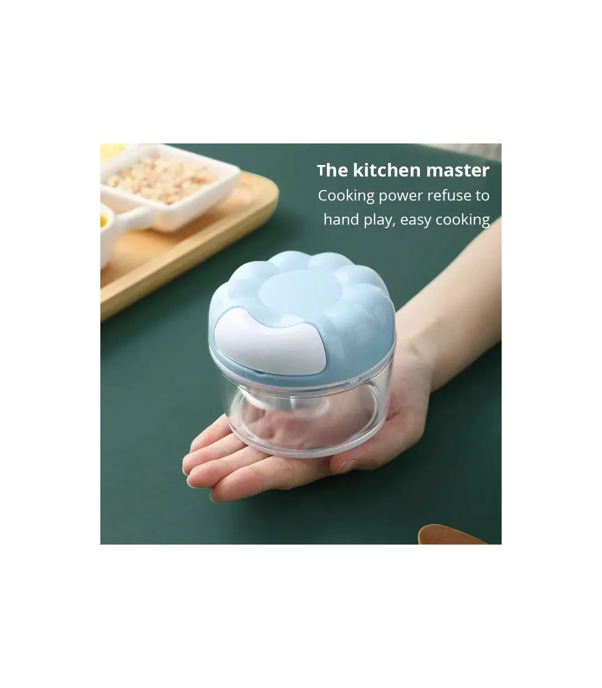 [1PCS] 1pc bleu/rose manuel ail masher main tirer cuisine ménage Type ail mélangeur braisé ail 