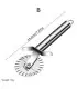 [Silver B] Couteau à pizza en acier inoxydable, outils à gâteaux, ciseaux à roues, gadgets de c