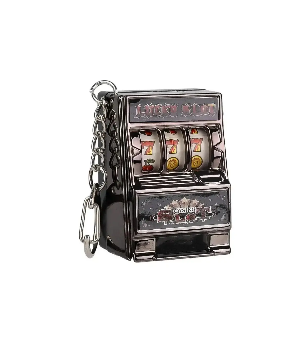 [Rose Red] Mini machine à sous de jeu avec porte-clés, gadget anti-stress, porte-clés de jeu am
