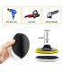 [Roue de laine 5in-5pcs] Kit de polissage 3/4/5 pouces, 5 pièces, tampon de polissage pour voit