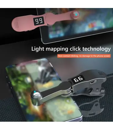 [Rose] Clicker d\'écran automatique pour applications de téléphone intelligent, Gadget de diffus