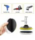 [5in-5pcs] 5 pièces 3/4/5 pouces ensemble de polissage Gadgets de voiture tampon de polissage d
