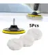 [3in-5pcs] 5 pièces 3/4/5 pouces ensemble de polissage Gadgets de voiture tampon de polissage d
