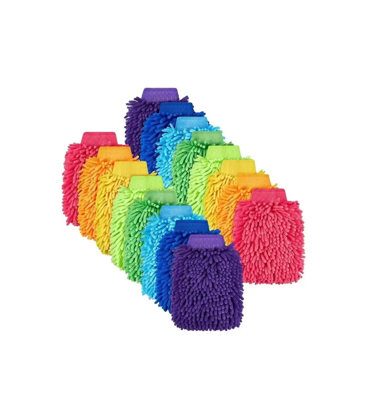 [Random color] 5 pièces 3/4/5 pouces ensemble de polissage Gadgets de voiture tampon de polissa
