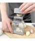 [Gray] Râpe à presser manuelle, outil de cuisine, éplucheur d\'ail, accessoires de cuisine, Gadg