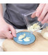 [Gray] Râpe à presser manuelle, outil de cuisine, éplucheur d\'ail, accessoires de cuisine, Gadg