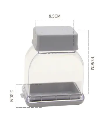 [Gray] Râpe à presser manuelle, outil de cuisine, éplucheur d\'ail, accessoires de cuisine, Gadg