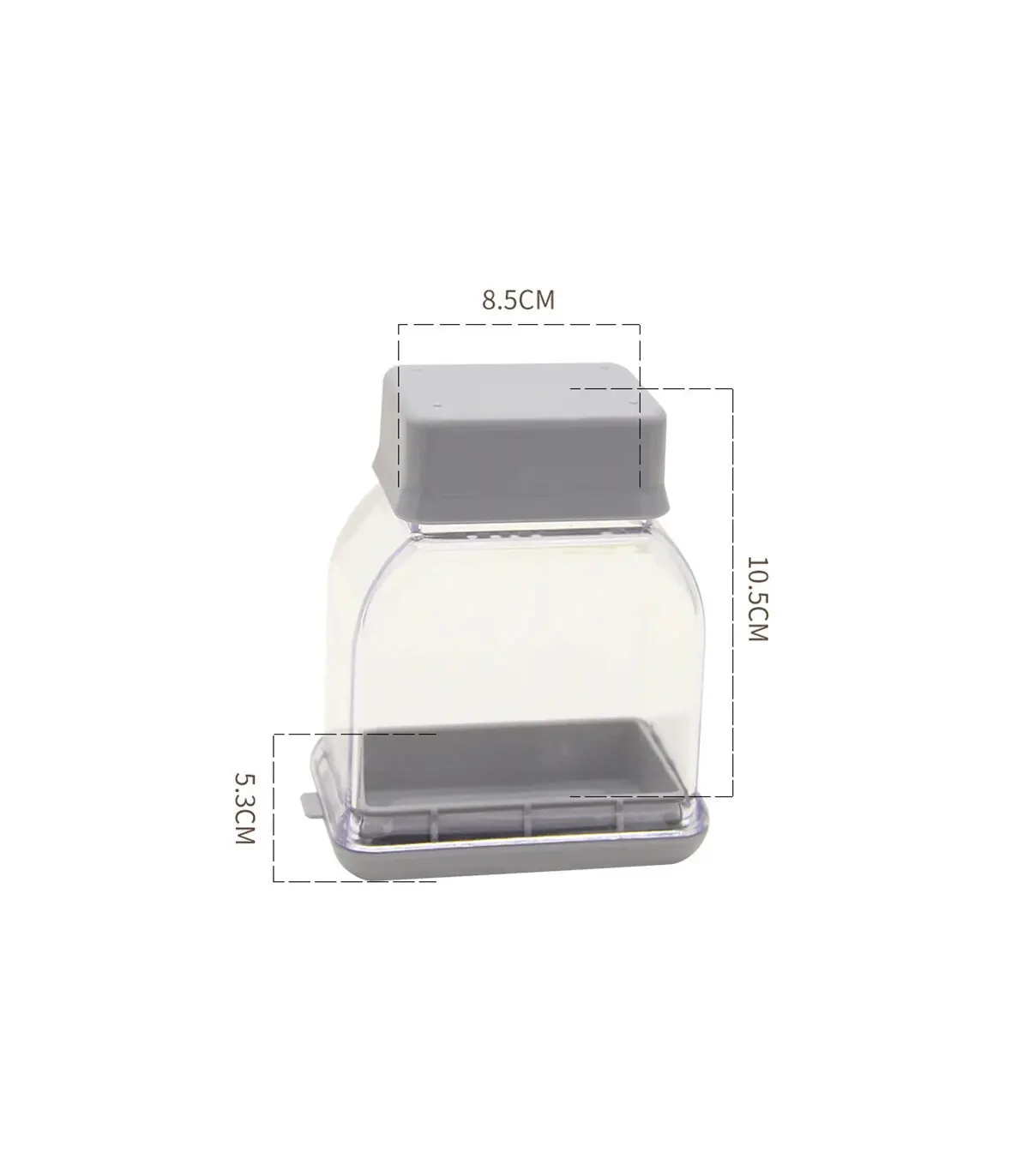 [Gray] Râpe à presser manuelle, outil de cuisine, éplucheur d\'ail, accessoires de cuisine, Gadg