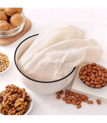 [30x40cm] Gaze de coton articles de cuisine Tofu fromage filtre tissu beurre lait café filtre o