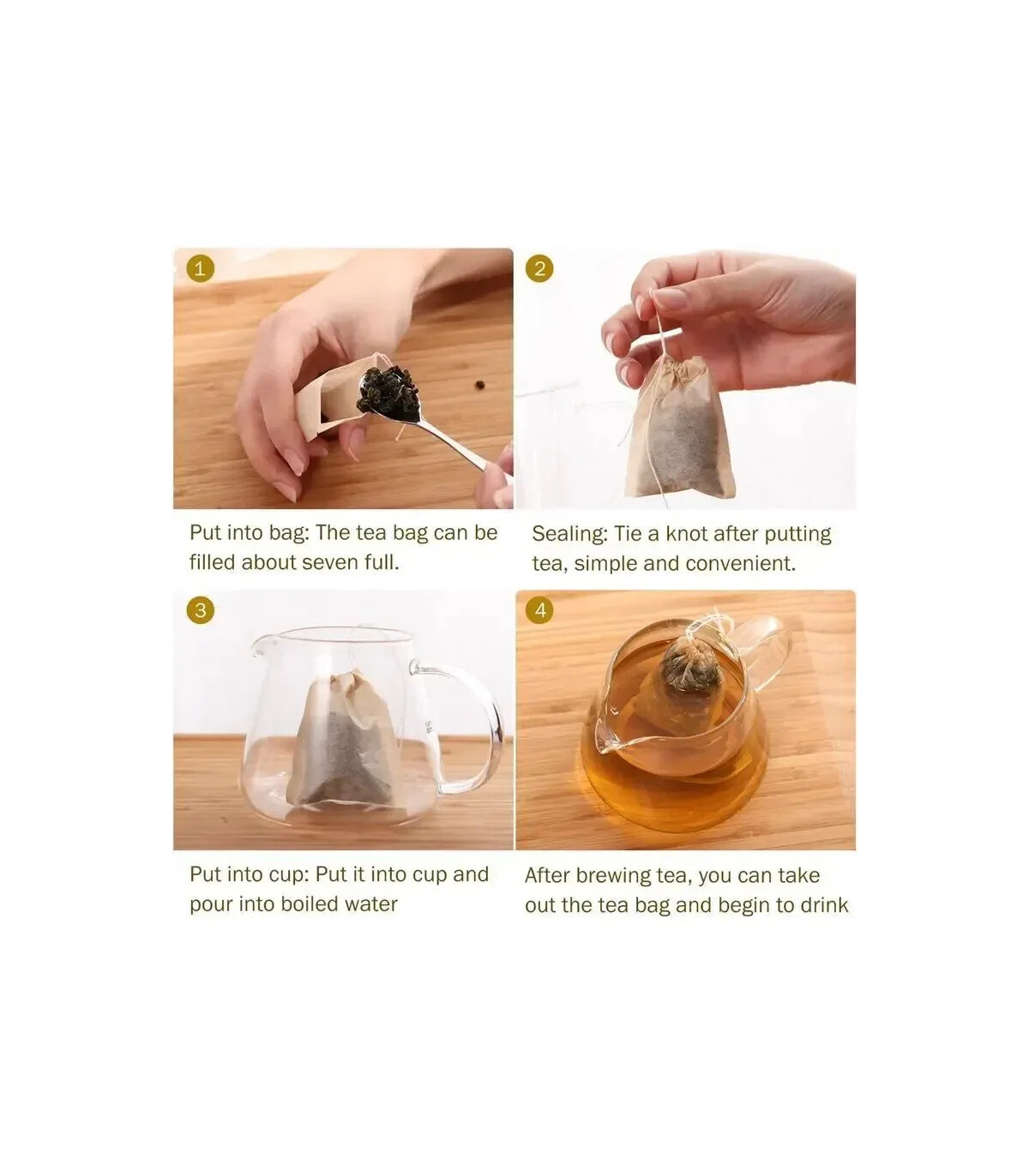 [30x40cm] Gaze de coton articles de cuisine Tofu fromage filtre tissu beurre lait café filtre o