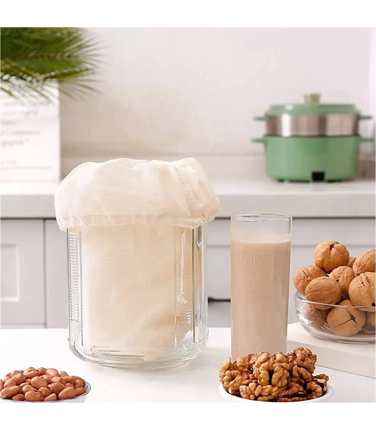 [20x30cm] Gaze de coton articles de cuisine Tofu fromage filtre tissu beurre lait café filtre o