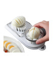 [ENGLISH] Multifunctional stainless steel egg slicer, fancy separator, kitchen tool