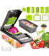 [16 piece set] Trancheuse à légumes multifonctionnelle 16 en 1, trancheuse de fruits et d\'ingré