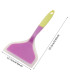 [1PC purple] Spatule à jade en silicone multicolore, poêle antiadhésive, spatule à frire résist