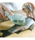 [Green] Grattoir à écailles de poisson pour enlever rapidement la peau du poisson, brosse, râpe
