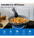 [Black 13-Piece France] Batterie de cuisine à induction avec revêtement céramique sain, cassero