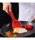 [Black 2pcs CHINA] Spatule à crêpes antiarina, tourneurs frits, pince à œufs, cuisine, steak, p