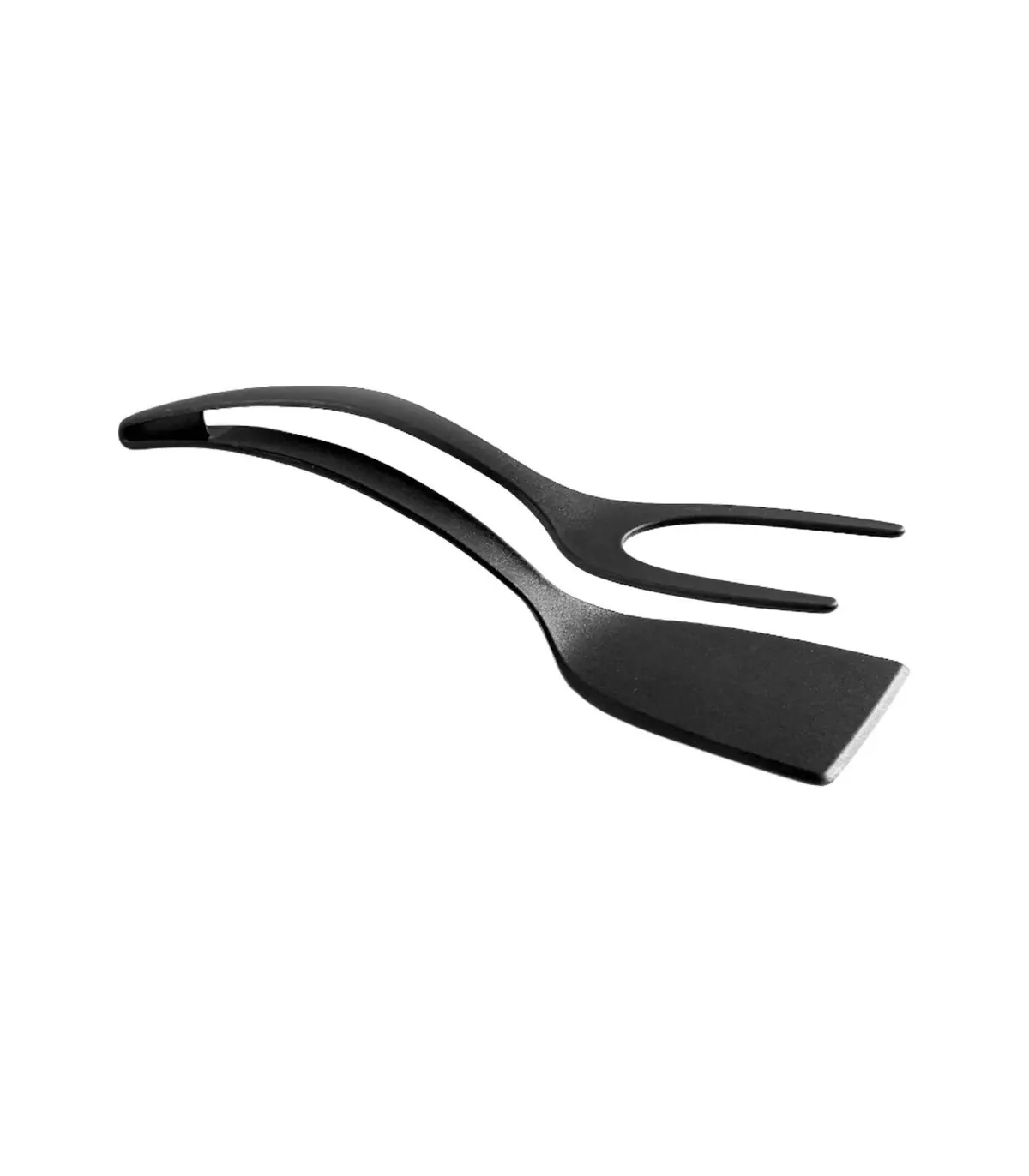 [Black 1pcs CHINA] Spatule à crêpes antiarina, tourneurs frits, pince à œufs, cuisine, steak, p