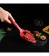 [Black 1pcs CHINA] Spatule à crêpes antiarina, tourneurs frits, pince à œufs, cuisine, steak, p