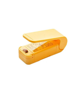 [Yellow] Mini macchina sigillatrice per sacchetti termici, sigillatrice per imballaggi, sacchetti alimentari