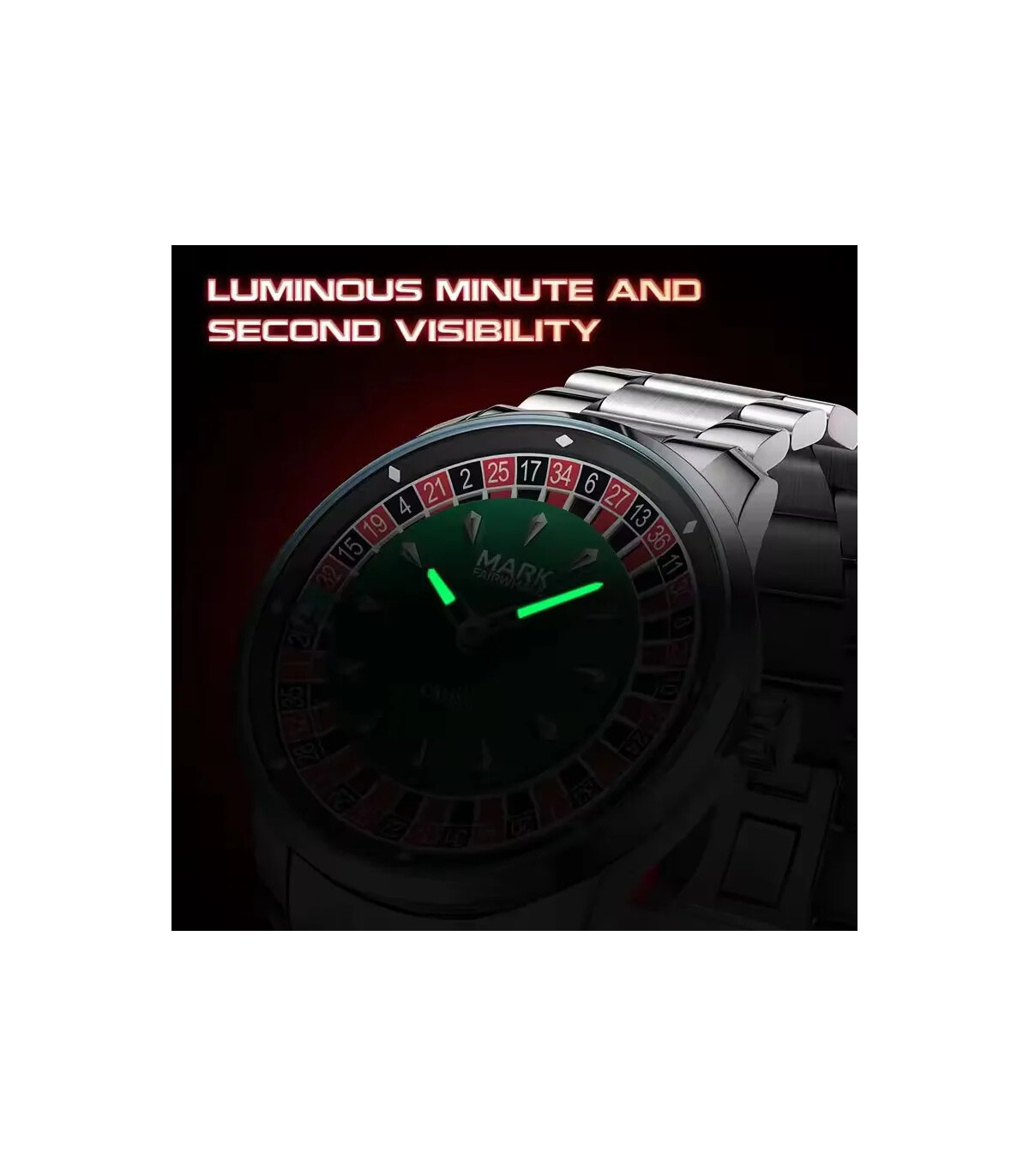 [A] Mark Fairwhale 5031 nouvelle montre pour hommes de marque supérieure 2025 Quartz chiffres a