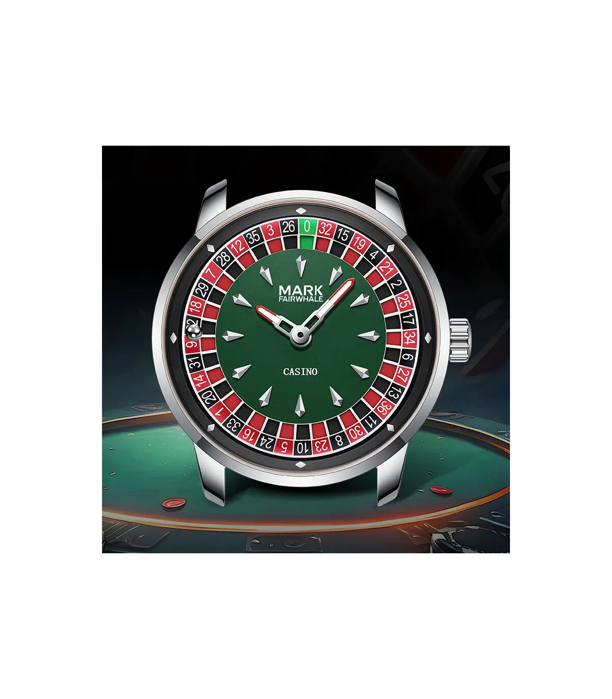 Mark Fairwhale 5031 nouvelle montre pour hommes de marque supérieure 2025 Quartz chiffres arabe