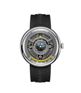 [C] Mark Fairwhale 5990 nouveau 2025 mode Original Unique silicone Quartz montre pour hommes ve