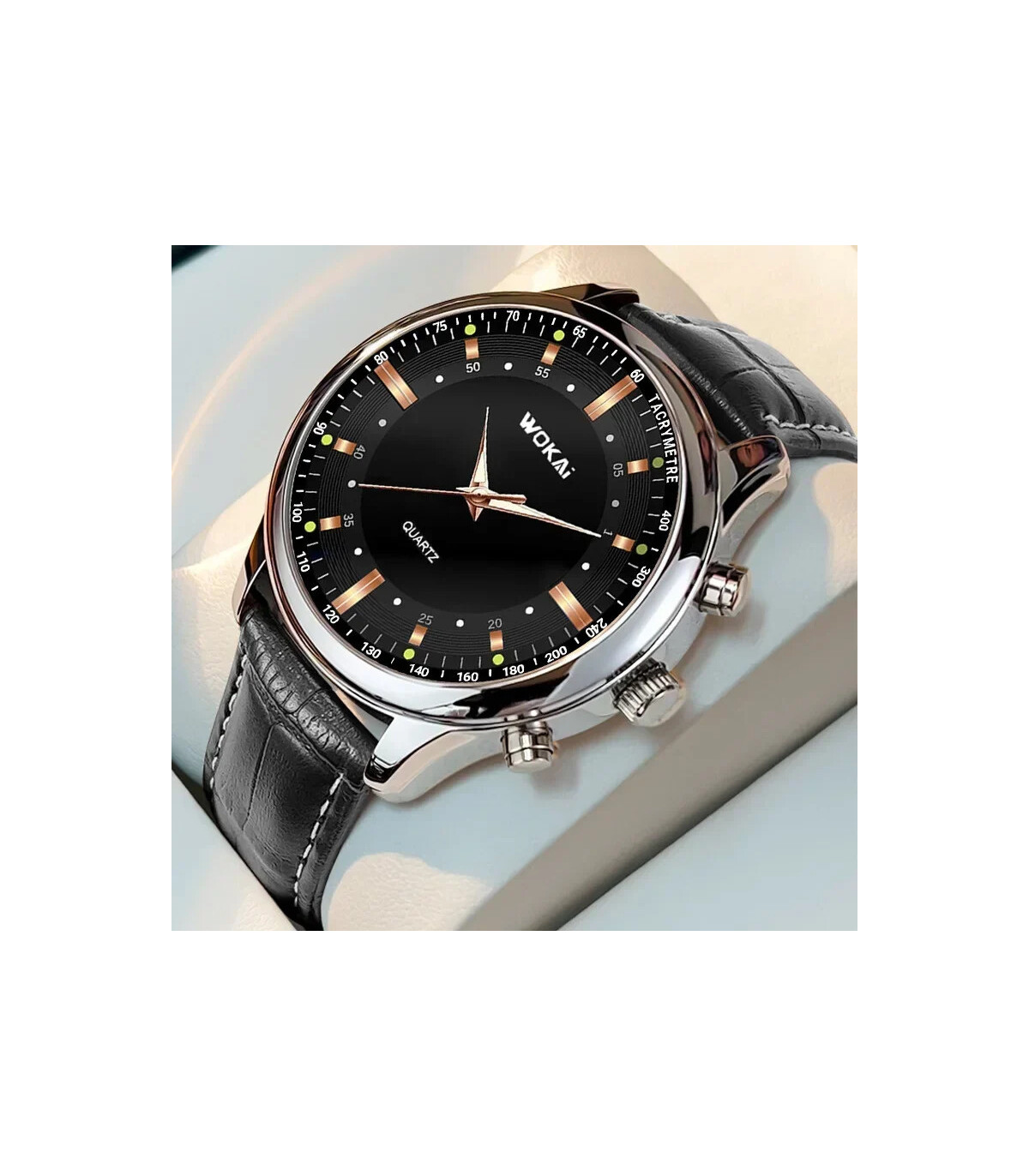 [Bronze] Montre d\'affaires montre de sport à Quartz ceinture décontractée montre pour hommes mo